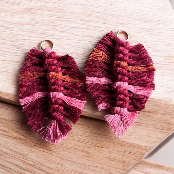 Handcrafted Boho Earrings - Picture 1 of 3